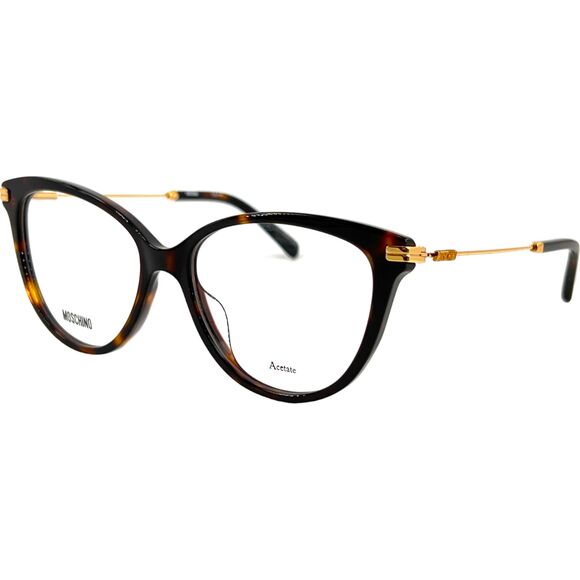 Moschino MOS561 Womens Eyeglass Frame 0086 Dark Havana main image 4